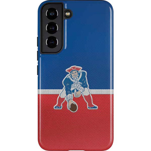 NFL New England Patriots Vintage Galaxy S22 Pro Case
