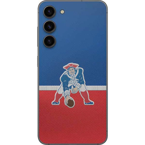 NFL New England Patriots Vintage Galaxy S23 Plus Skin