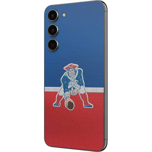 NFL New England Patriots Vintage Galaxy S23 Plus Skin