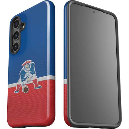 NFL New England Patriots Vintage Galaxy S24 Plus Impact Case