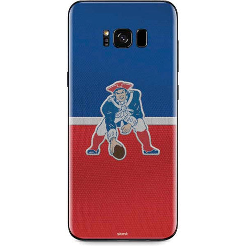 NFL New England Patriots Vintage Galaxy S8 Plus Skin