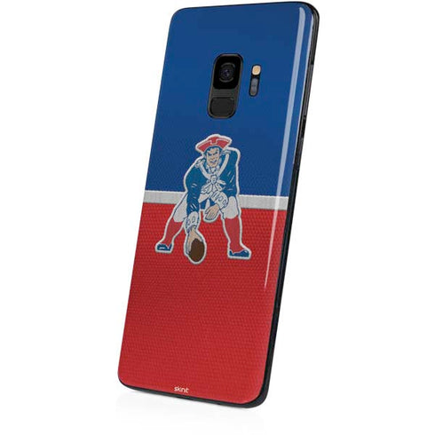 NFL New England Patriots Vintage Galaxy S9 Skin