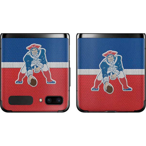 NFL New England Patriots Vintage Galaxy Z Flip Skin