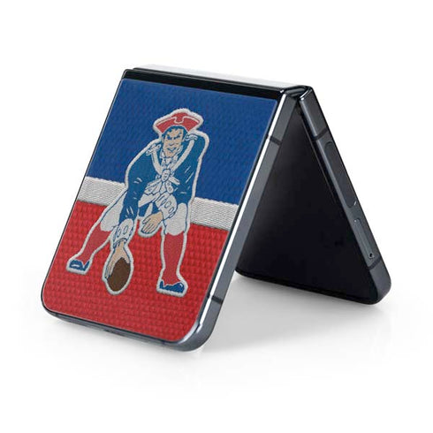 NFL New England Patriots Vintage Galaxy Z Flip5 5G Skin