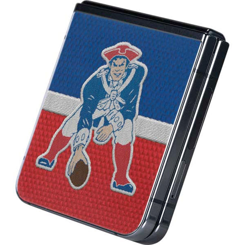 NFL New England Patriots Vintage Galaxy Z Flip5 5G Skin
