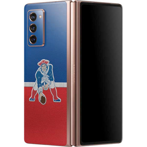 NFL New England Patriots Vintage Galaxy Z Fold2 5G Skin