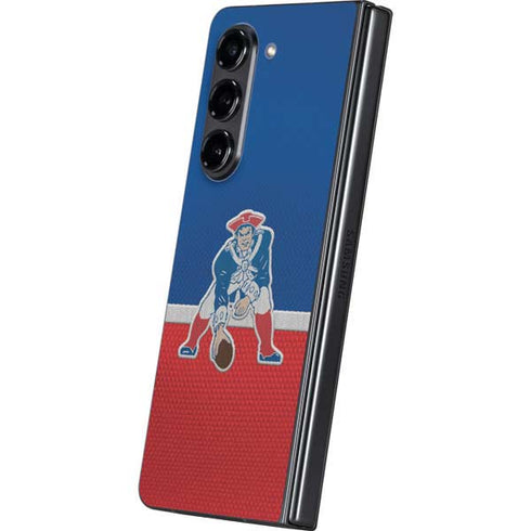 NFL New England Patriots Vintage Galaxy Z Fold5 5G Skin