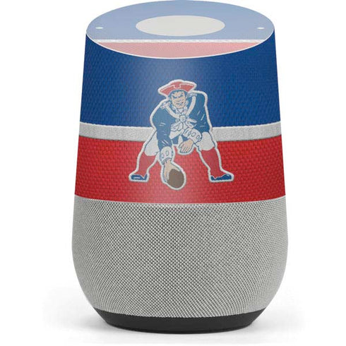 NFL New England Patriots Vintage Google Home Skin