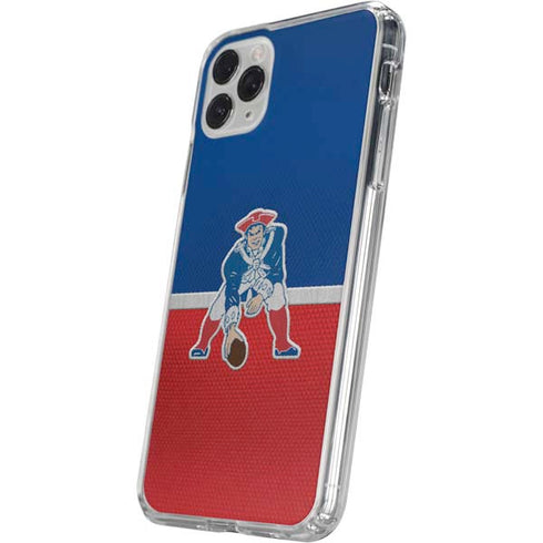 NFL New England Patriots Vintage iPhone 11 Pro Clear Case