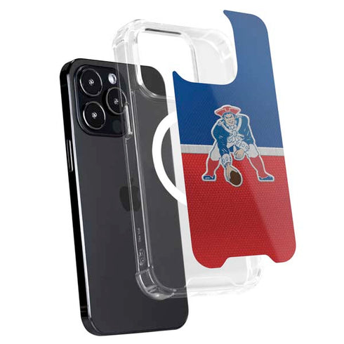 NFL New England Patriots Vintage iPhone 13 Pro MagSafe Case