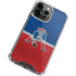 NFL New England Patriots Vintage iPhone 14 Pro Clear Case