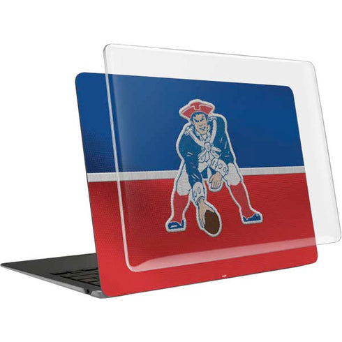 NFL New England Patriots Vintage MacBook Air 13in M1 (2021) Case plus Skin