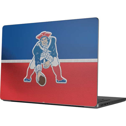 NFL New England Patriots Vintage MacBook Pro 14in (2021-24) Skin