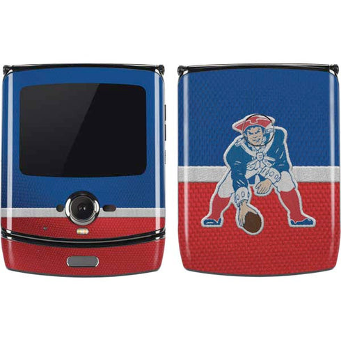 NFL New England Patriots Vintage Motorola RAZR Skin
