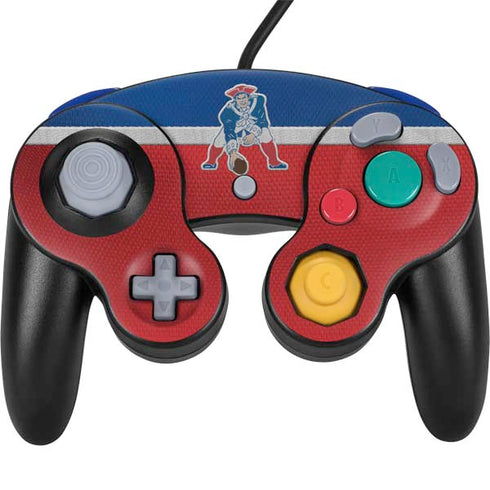 NFL New England Patriots Vintage Nintendo GameCube Controller Skin