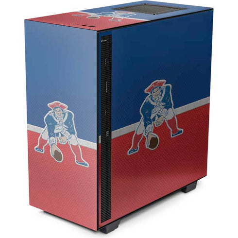 NFL New England Patriots Vintage NZXT H510 Compact ATX Mid-Tower Case Skin