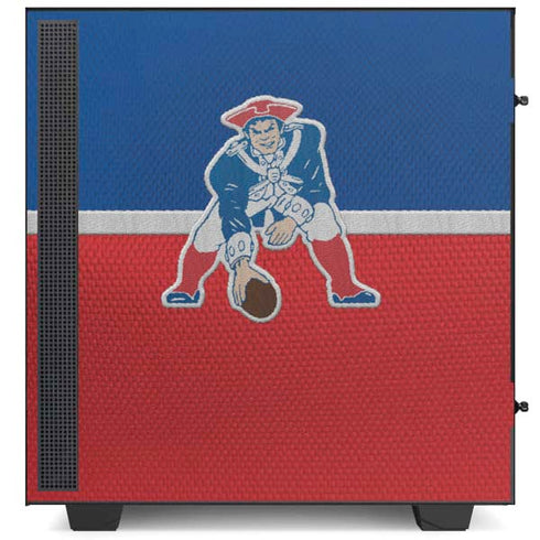 NFL New England Patriots Vintage NZXT H510 Compact ATX Mid-Tower Case Skin