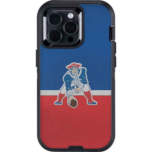 NFL New England Patriots Vintage Otterbox Defender iPhone Skin