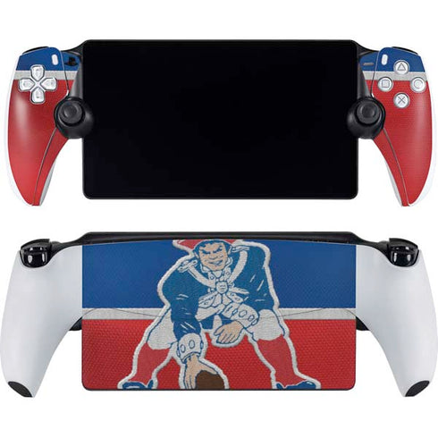 NFL New England Patriots Vintage PlayStation Portal Remote Player Skin