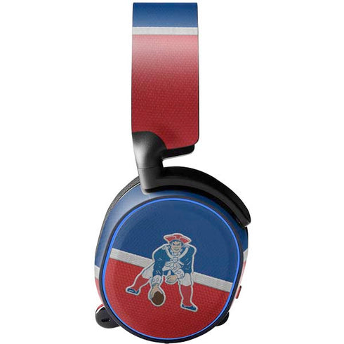 NFL New England Patriots Vintage SteelSeries Arctis 3 Skin