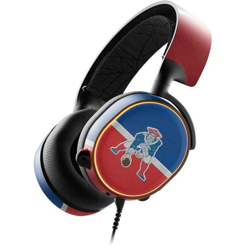 NFL New England Patriots Vintage SteelSeries Arctis 5 Skin