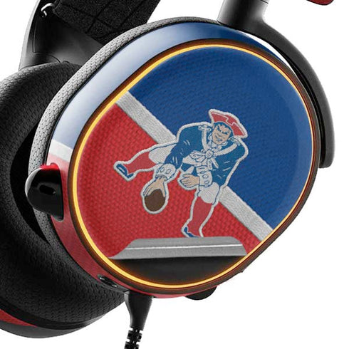 NFL New England Patriots Vintage SteelSeries Arctis 5 Skin