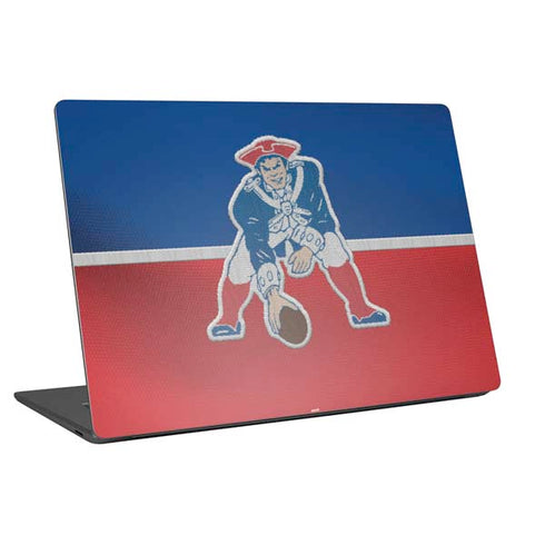 NFL New England Patriots Vintage Universal Laptop 16in (13 x 9.4in) Skin