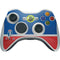 NFL New England Patriots Vintage Xbox 360 Wireless Controller Skin