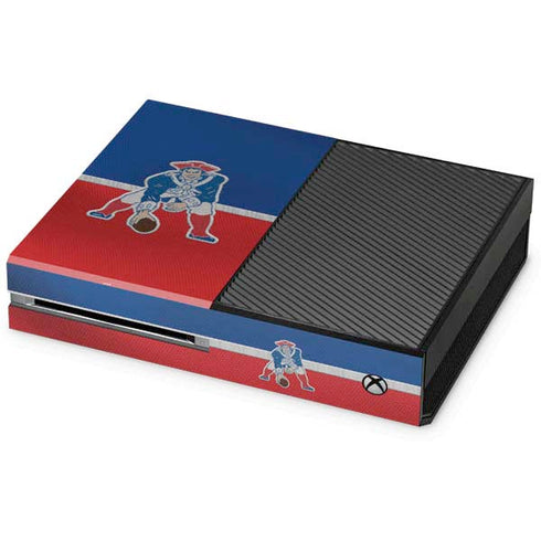 NFL New England Patriots Vintage Xbox One Console Skin