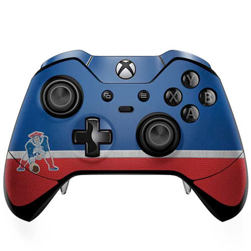 NFL New England Patriots Vintage Xbox One Elite Controller Skin