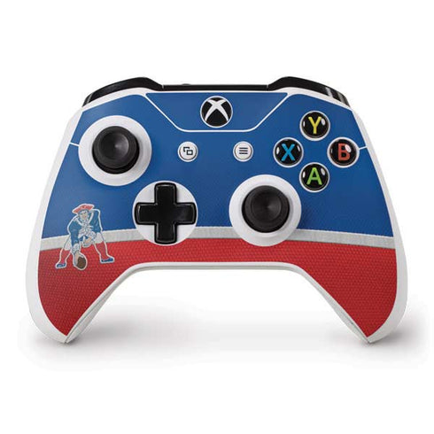 NFL New England Patriots Vintage Xbox One S Controller Skin