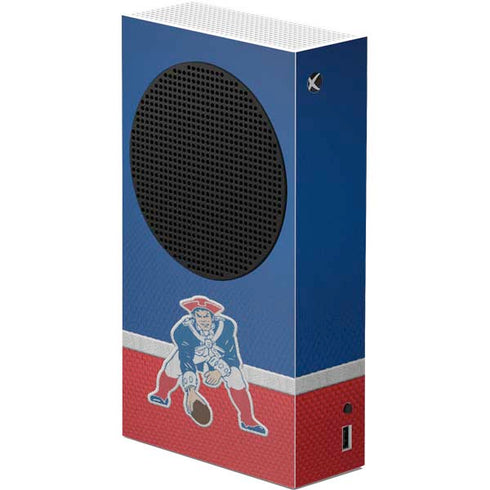 NFL New England Patriots Vintage Xbox Series S Console Skin