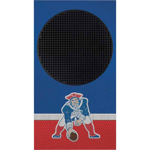 NFL New England Patriots Vintage Xbox Series S Console Skin