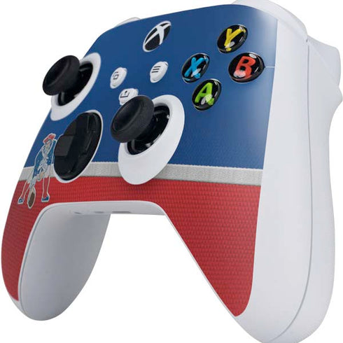 NFL New England Patriots Vintage Xbox Series S Controller Skin