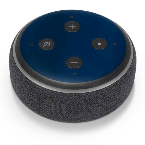 NFL New England Patriots White Striped Amazon Echo Dot Skin