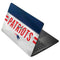 NFL New England Patriots White Striped Asus X502CA 15.6 Skin
