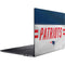 NFL New England Patriots White Striped Ativ Book 9 (15.6in 2014) Skin