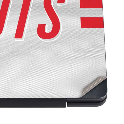 NFL New England Patriots White Striped Dell Vostro Skin