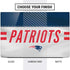 NFL New England Patriots White Striped Dell Vostro Skin