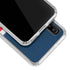 NFL New England Patriots White Striped Galaxy A30 Clear Case