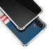 NFL New England Patriots White Striped Galaxy A54 5G Clear Case