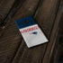 NFL New England Patriots White Striped Galaxy Note 9 Skin