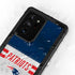 NFL New England Patriots White Striped Galaxy Note20 Ultra 5G Waterproof Case