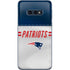 NFL New England Patriots White Striped Galaxy S10e Skin