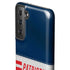 NFL New England Patriots White Striped Galaxy S21 Plus 5G Pro Case