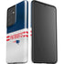 NFL New England Patriots White Striped Galaxy S21 Ultra 5G Pro Case