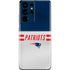NFL New England Patriots White Striped Galaxy S21 Ultra 5G Skin