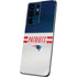 NFL New England Patriots White Striped Galaxy S21 Ultra 5G Skin