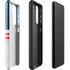 NFL New England Patriots White Striped Galaxy S22 Plus Pro Case