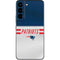 NFL New England Patriots White Striped Galaxy S22 Skin